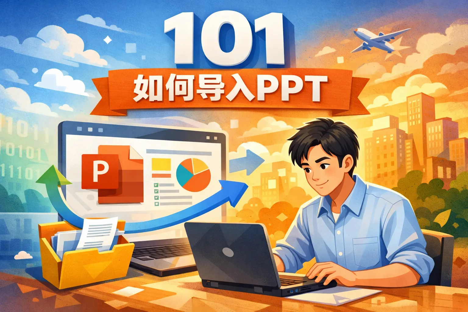 101如何导入PPT
