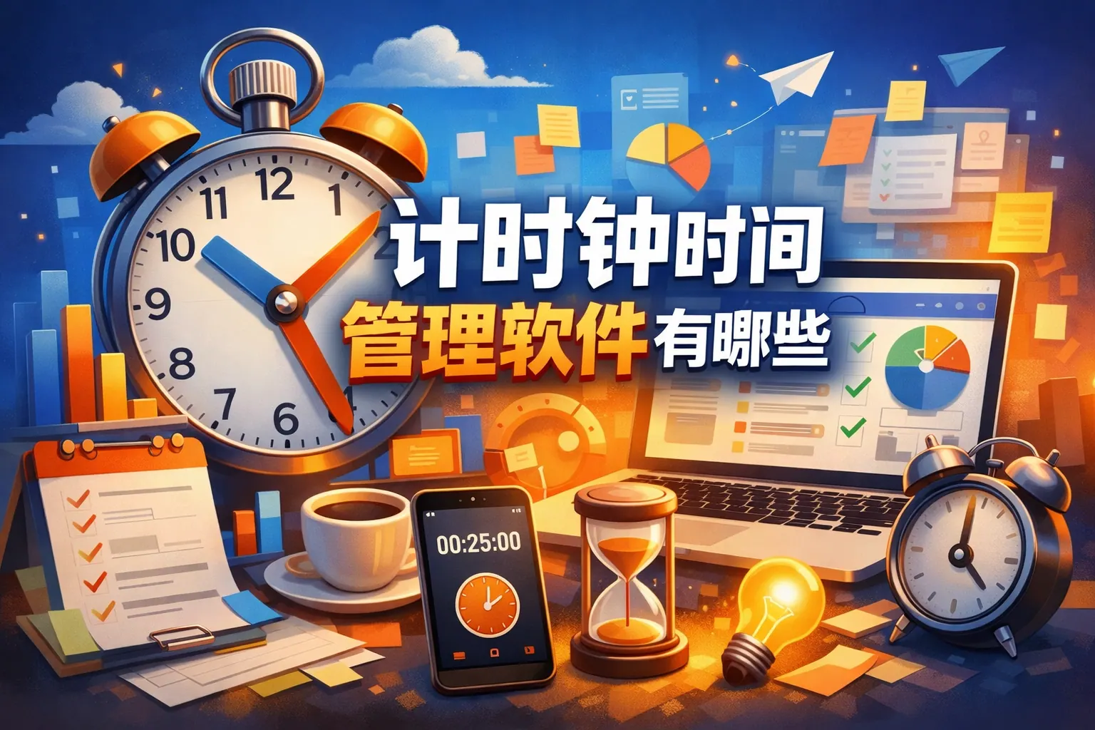 计时钟时间管理软件有哪些