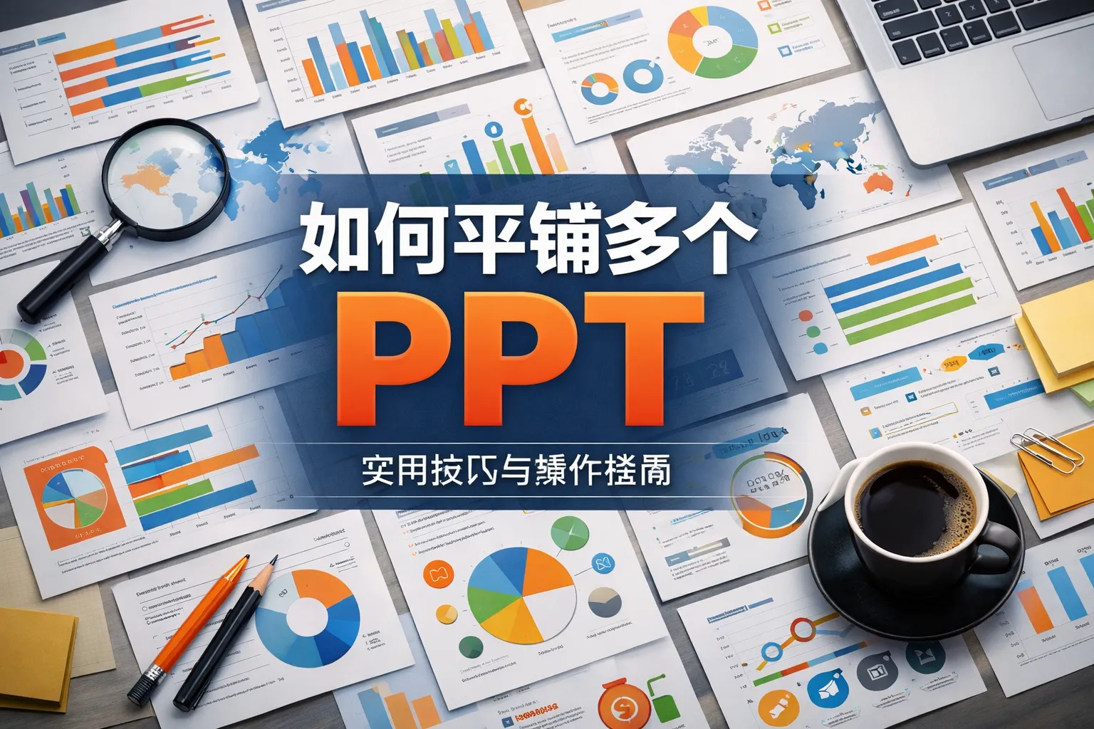 如何平铺多个ppt