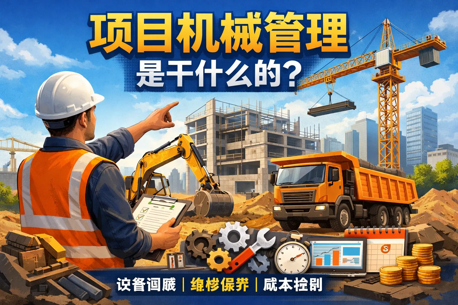 项目机械管理是干什么的