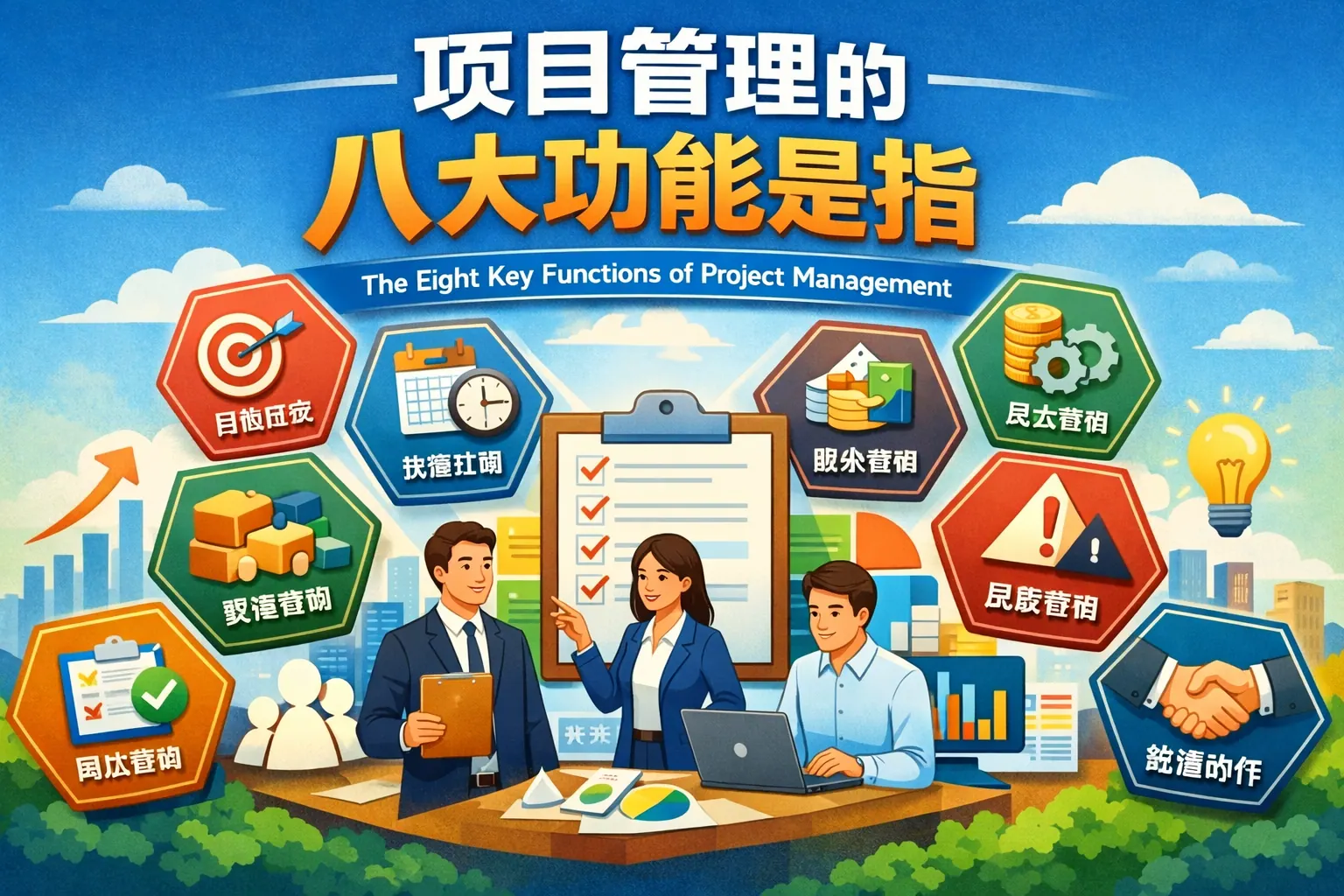 项目管理的八大功能是指