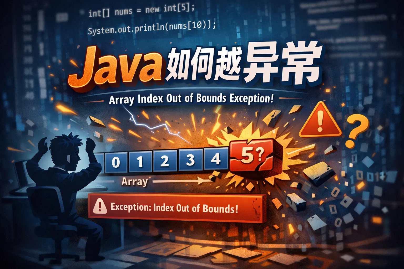 java如何越界异常