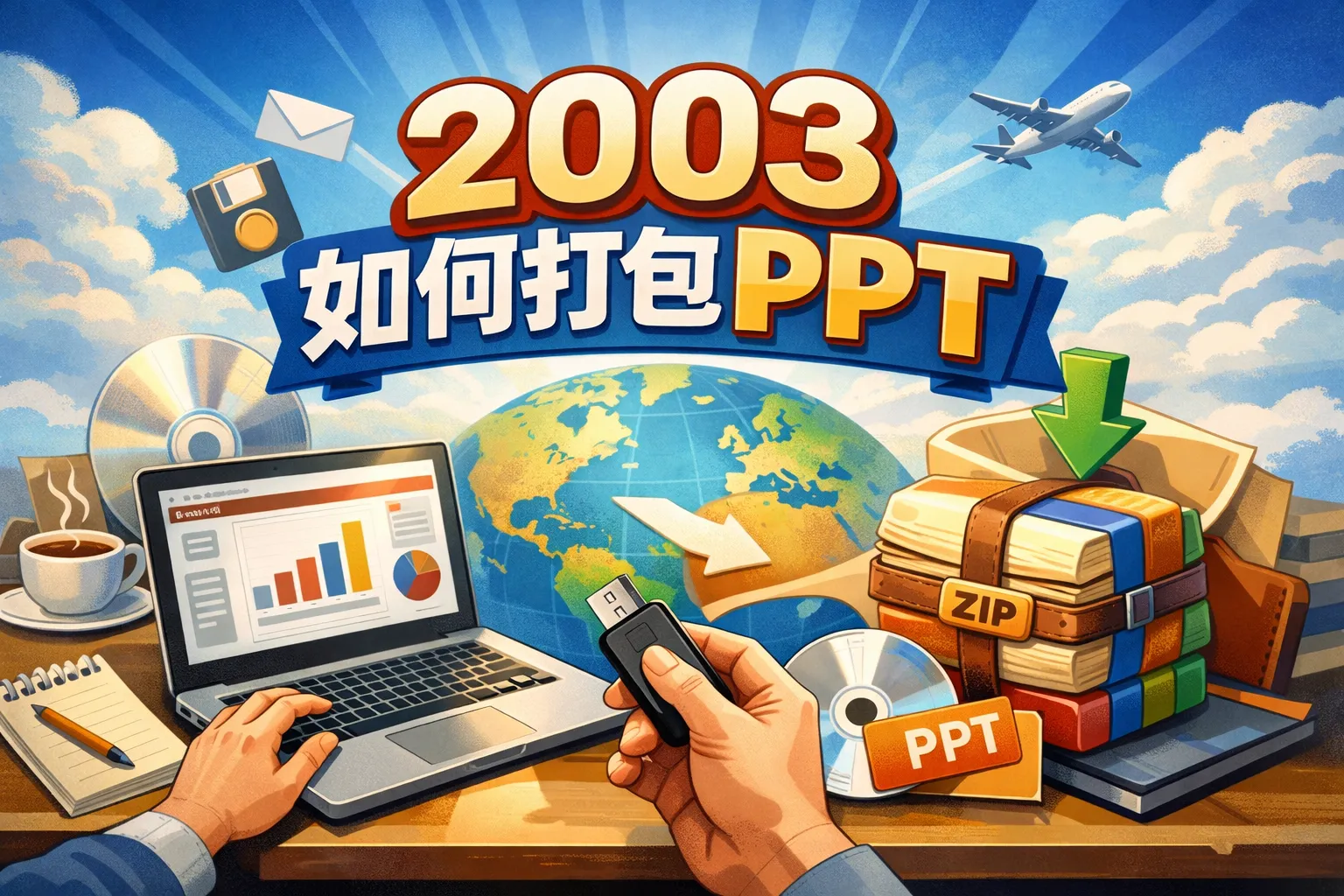 2003如何打包ppt