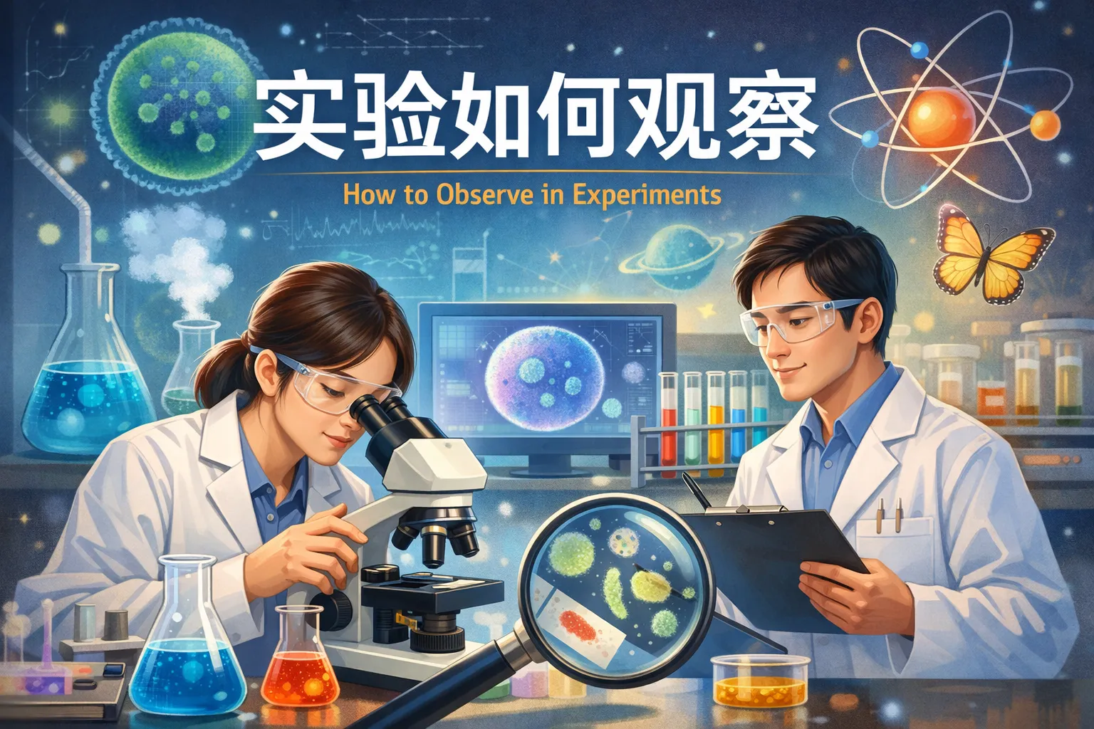 ppt实验如何观察