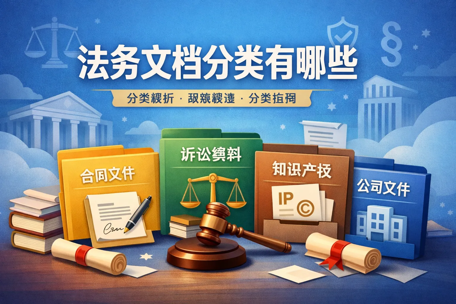 法务文档分类有哪些