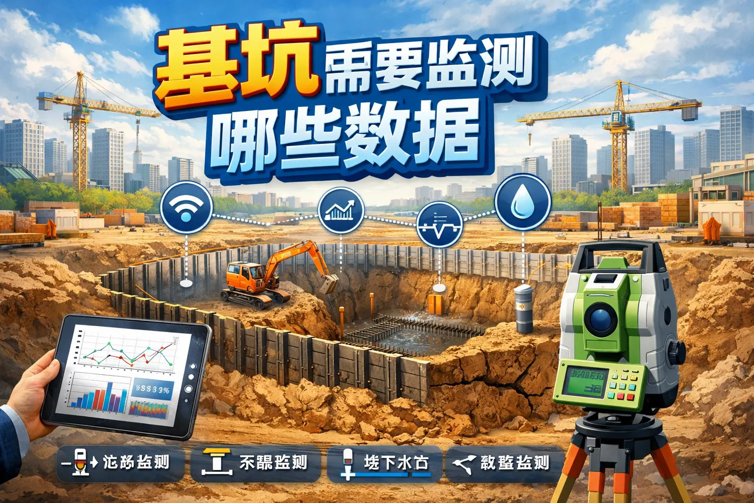 基坑需要监测哪些数据