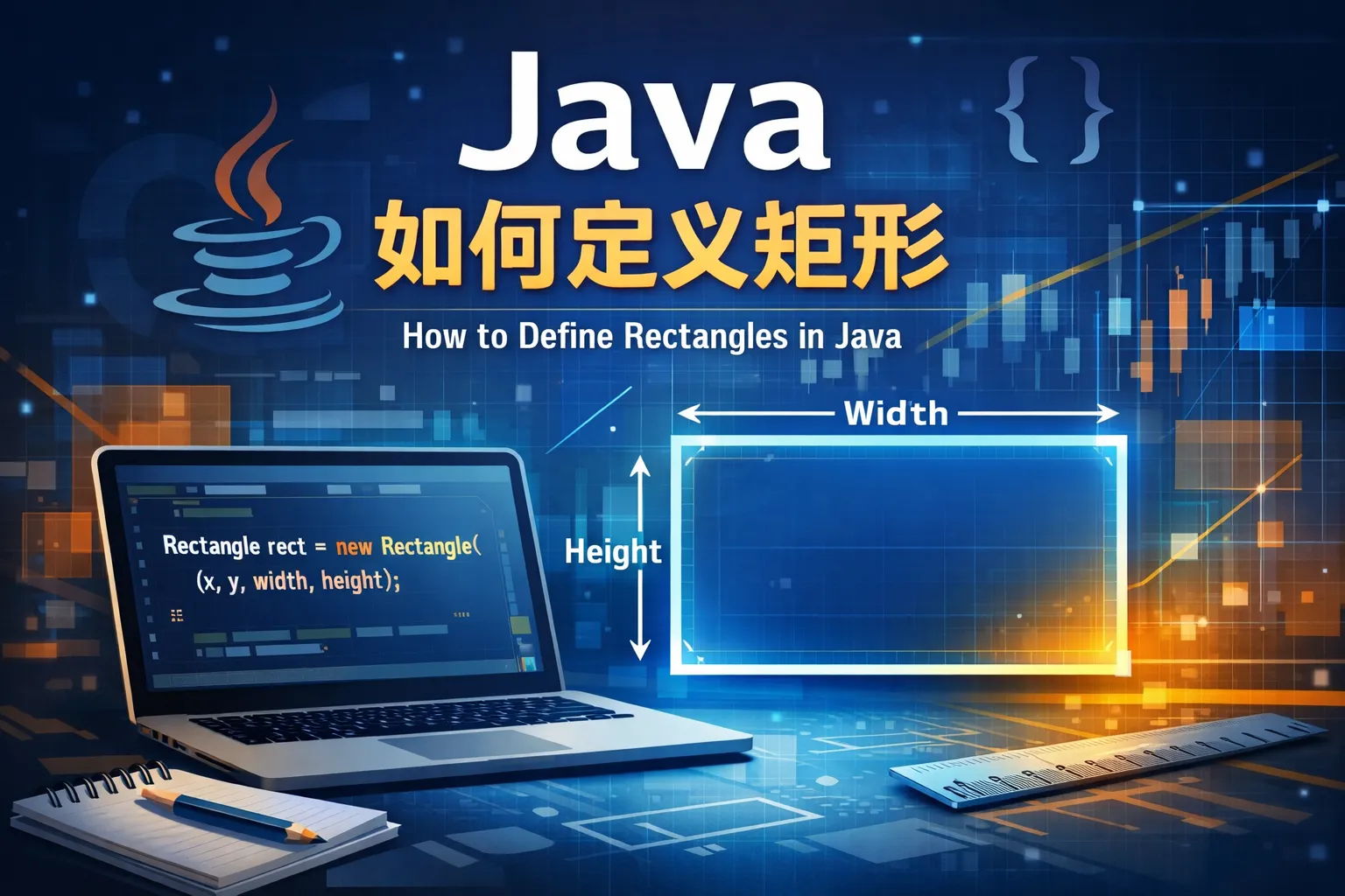 java如何定义矩形