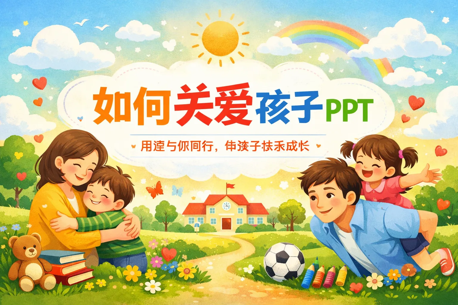 如何关爱孩子ppt