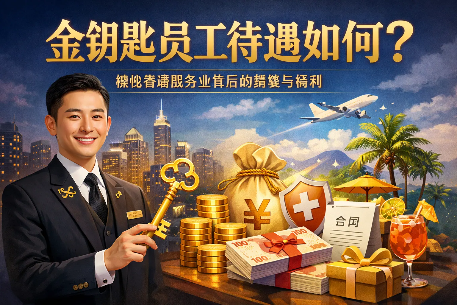 金钥匙员工待遇如何