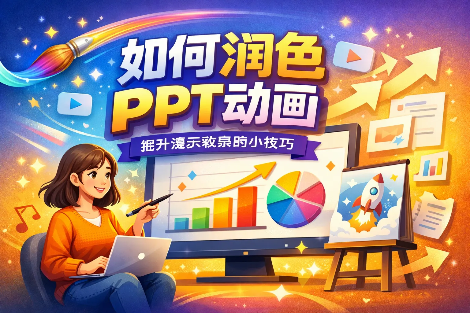 如何润色ppt动画