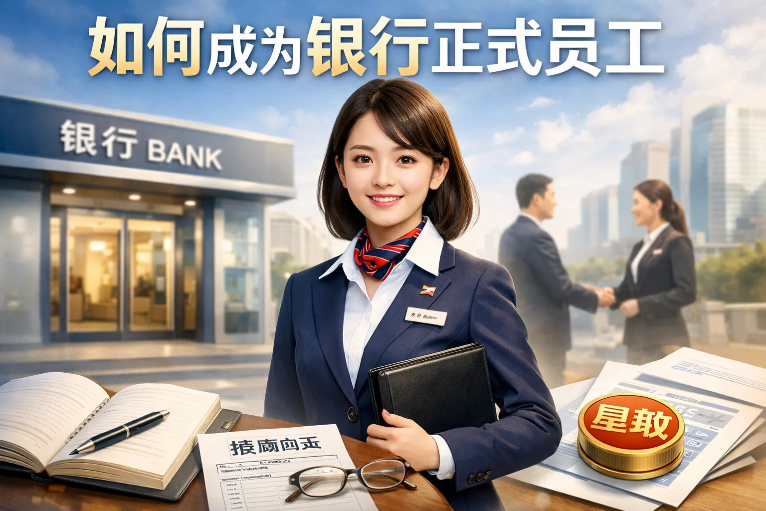 如何成为银行正式员工