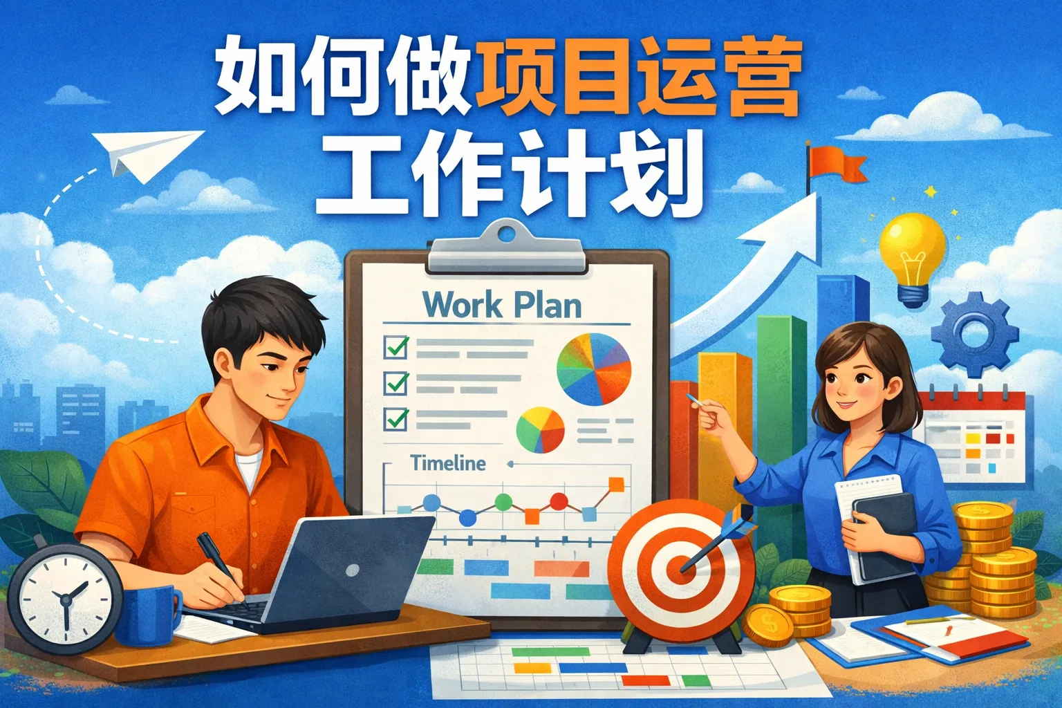 如何做项目运营工作计划