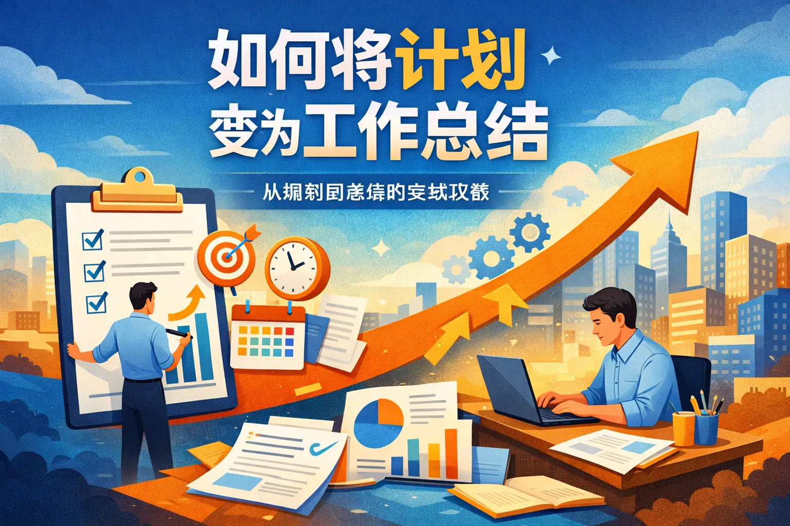 如何将计划变为工作总结