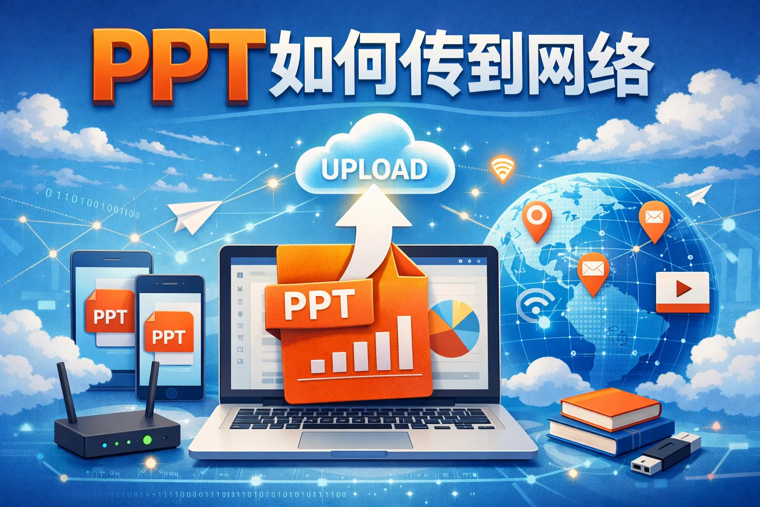 ppt如何传到网络