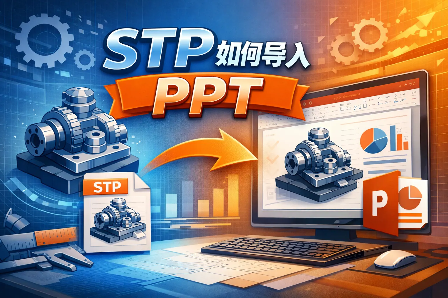 stp如何导入ppt