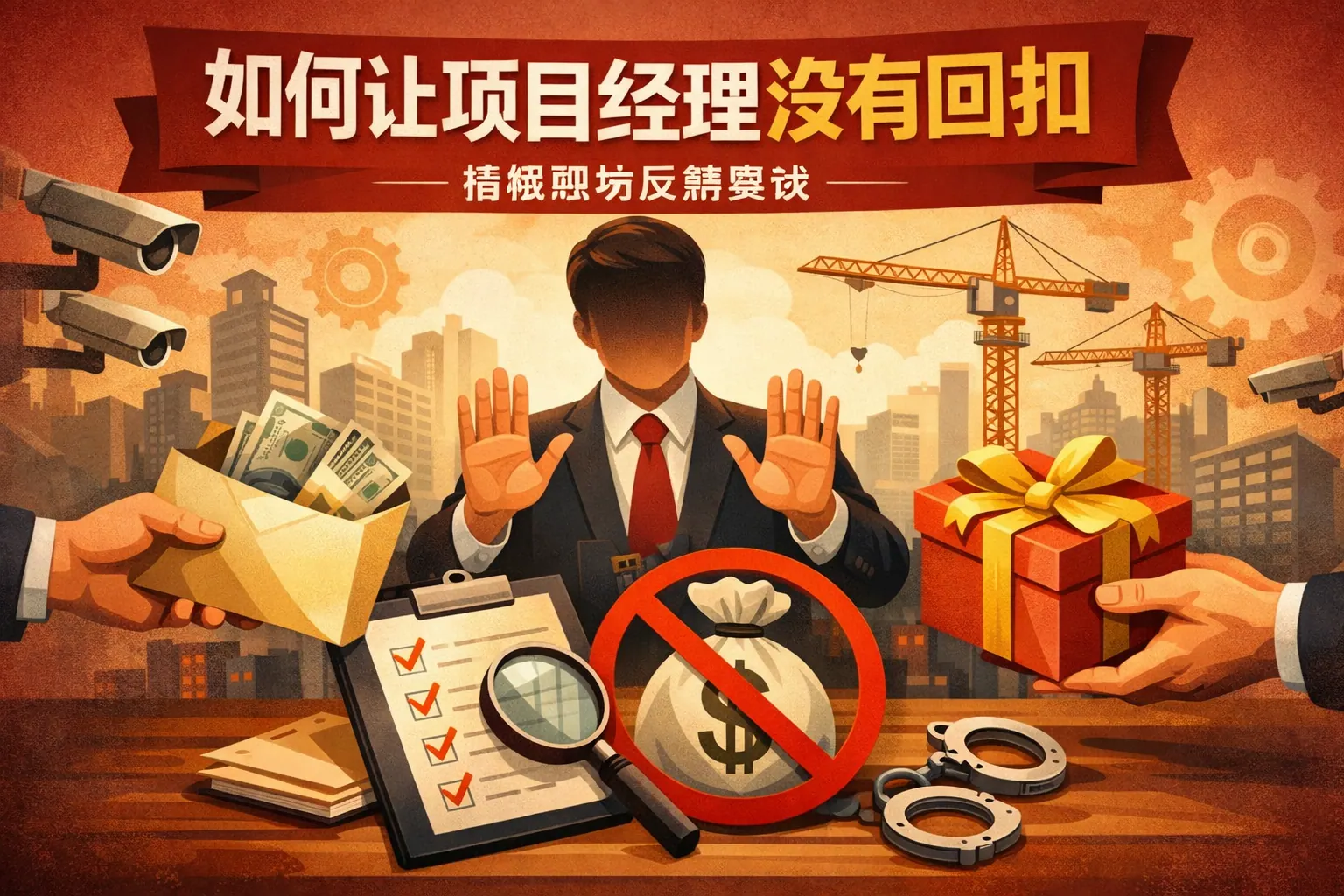 如何让项目经理没有回扣