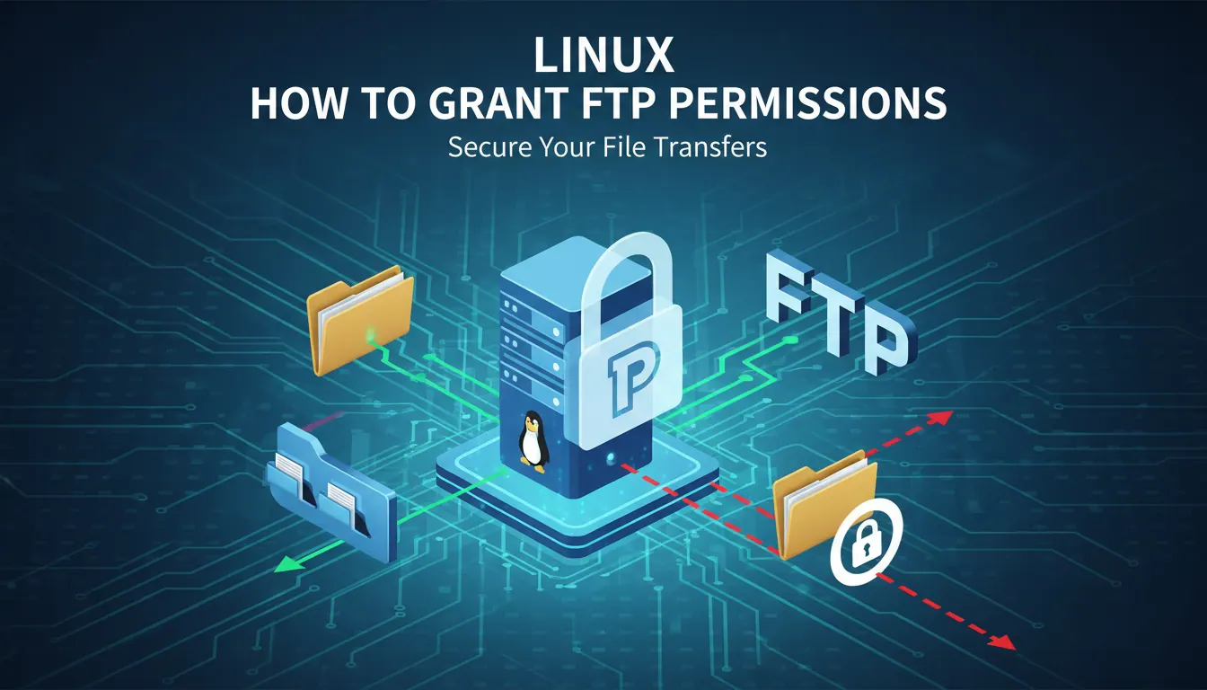 linux 如何给ftp权限