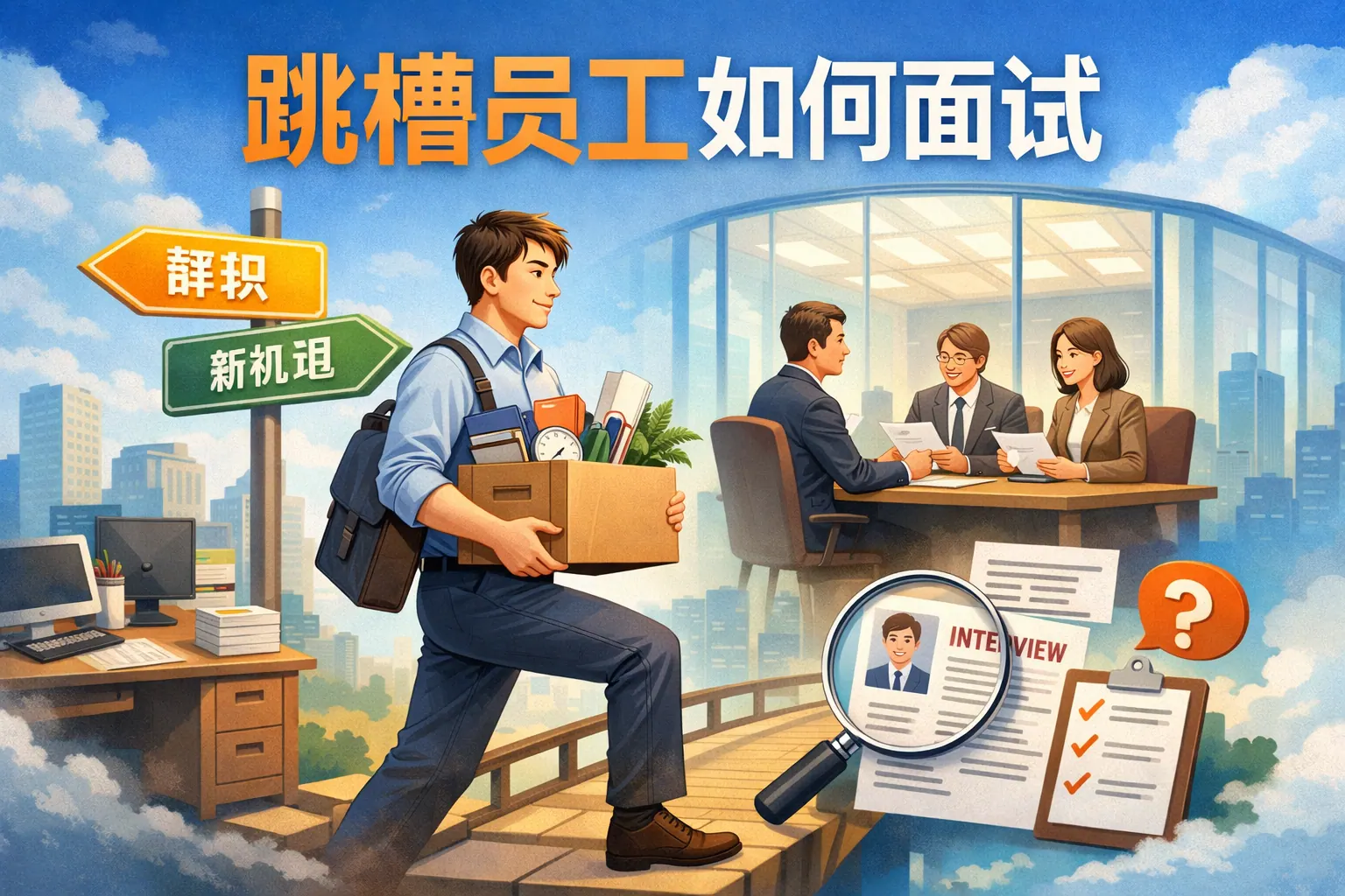 跳槽员工如何面试