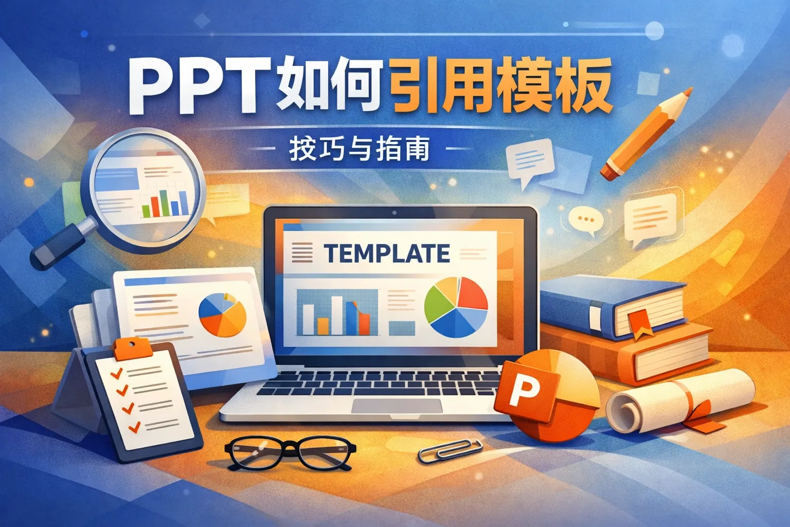 ppt如何引用模板