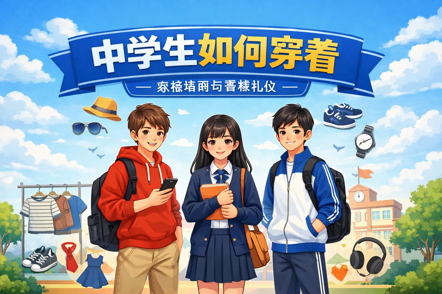 中学生如何穿着的ppt