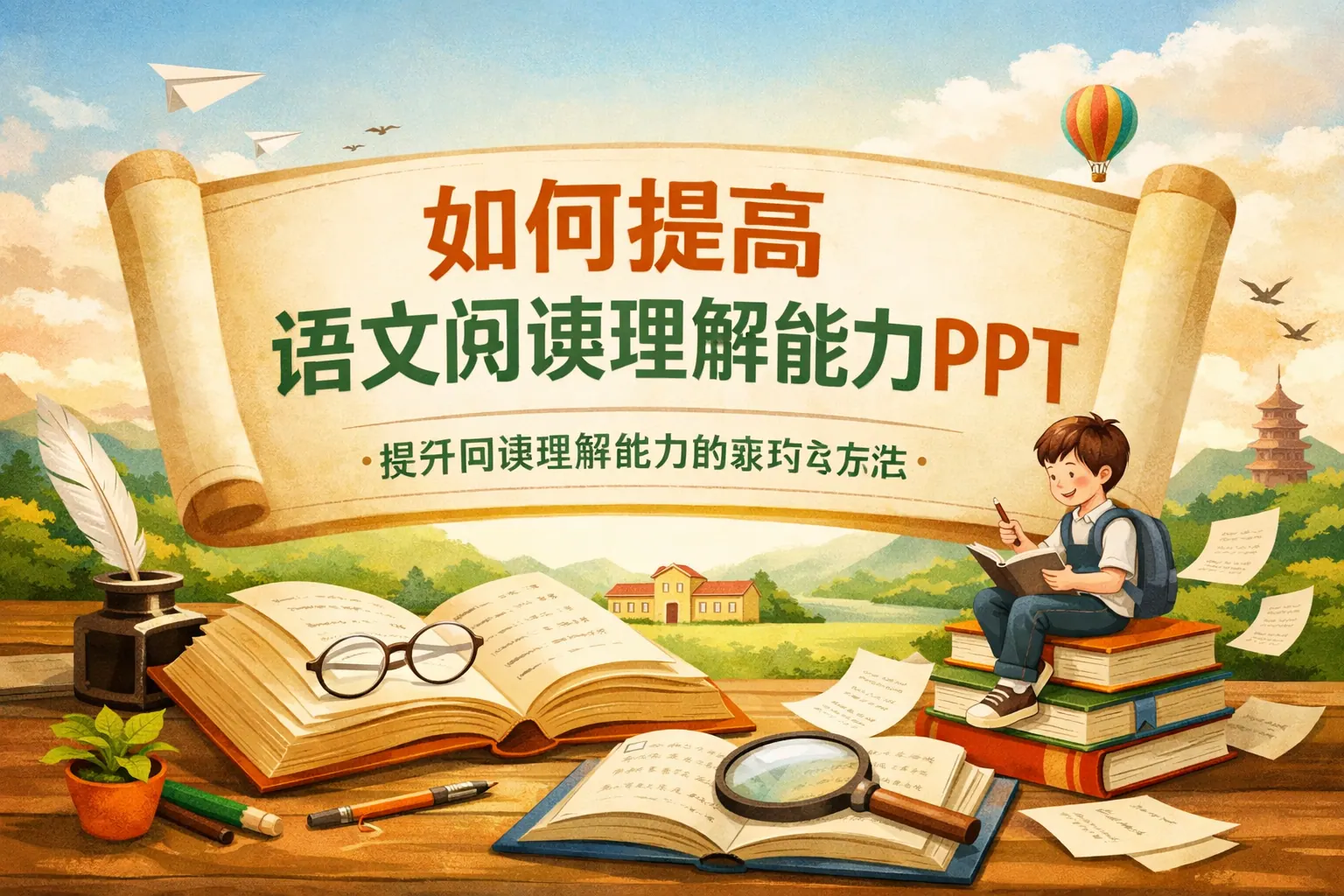如何提高语文阅读理解能力PPT