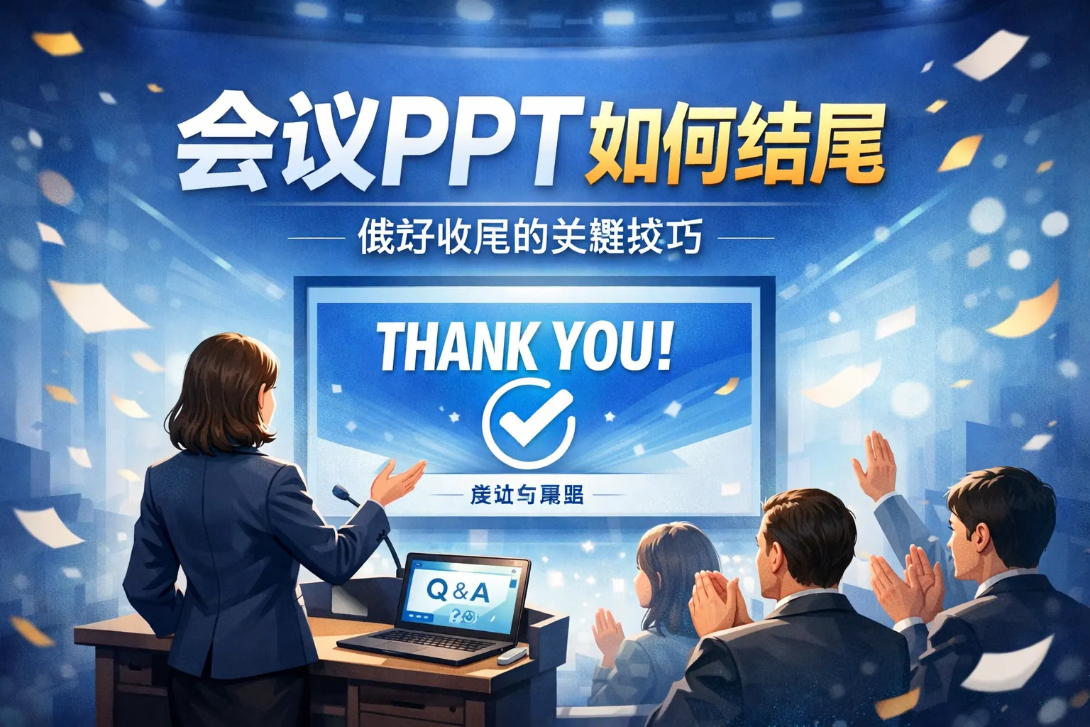 会议ppt如何结尾