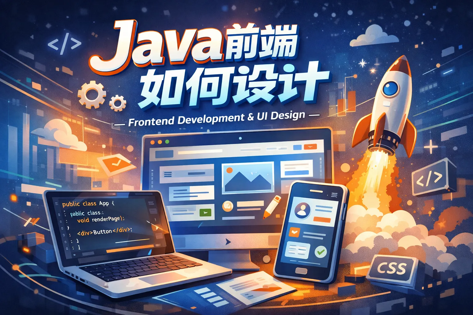 java前端如何设计