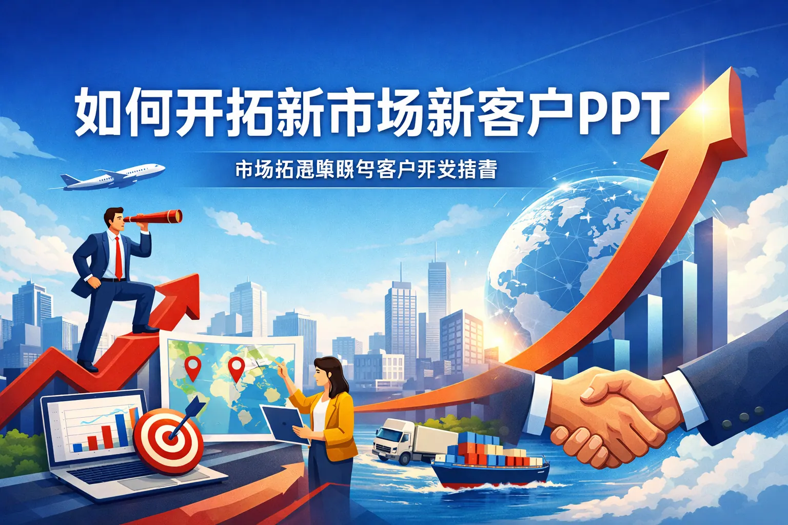 如何开拓新市场新客户PPT