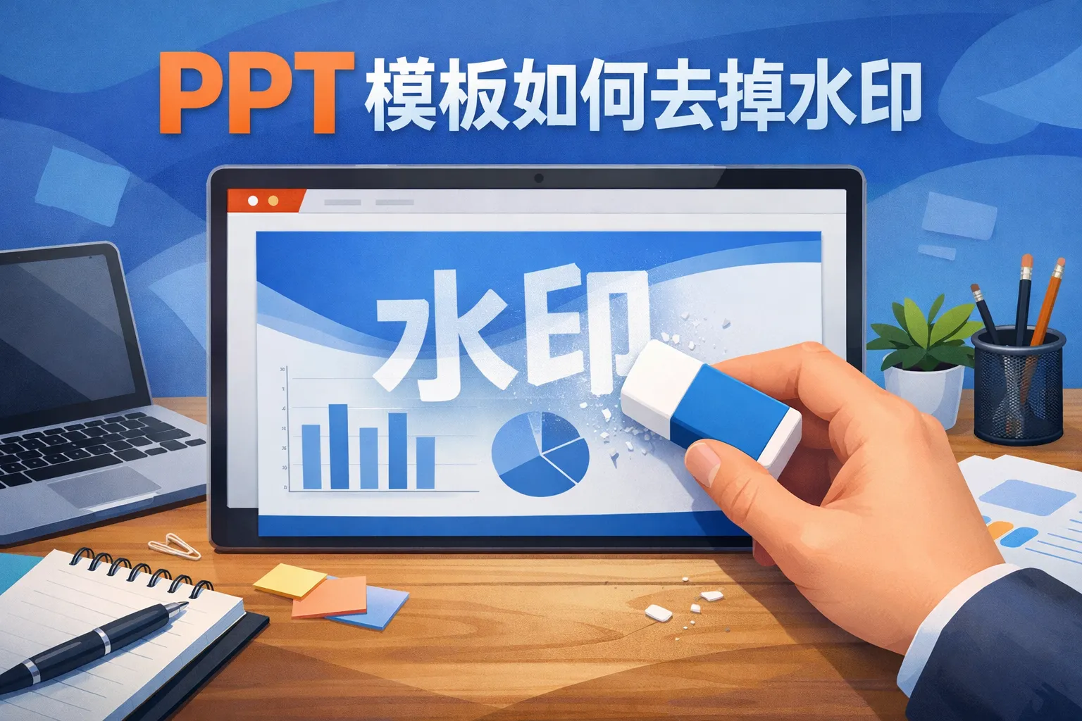 ppt 模板如何去掉