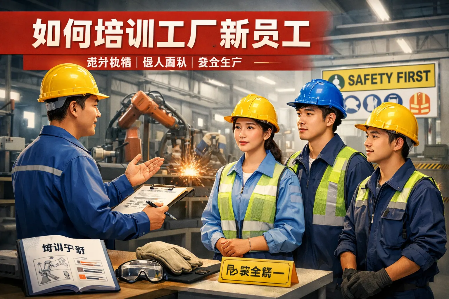 如何培训工厂新员工