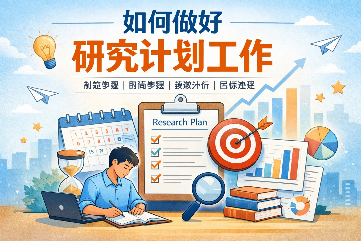 如何做好研究计划工作