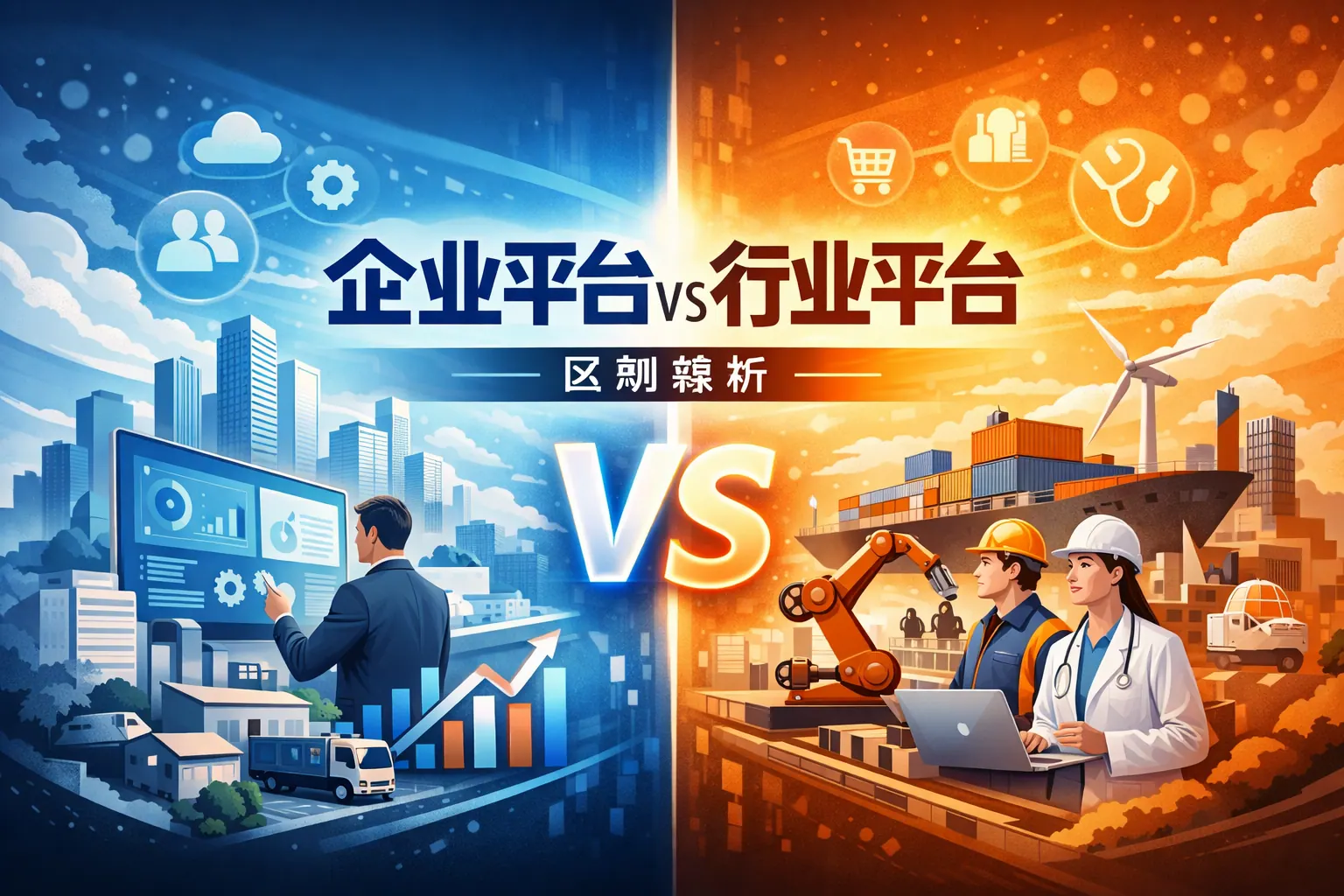 企业平台行业平台的区别