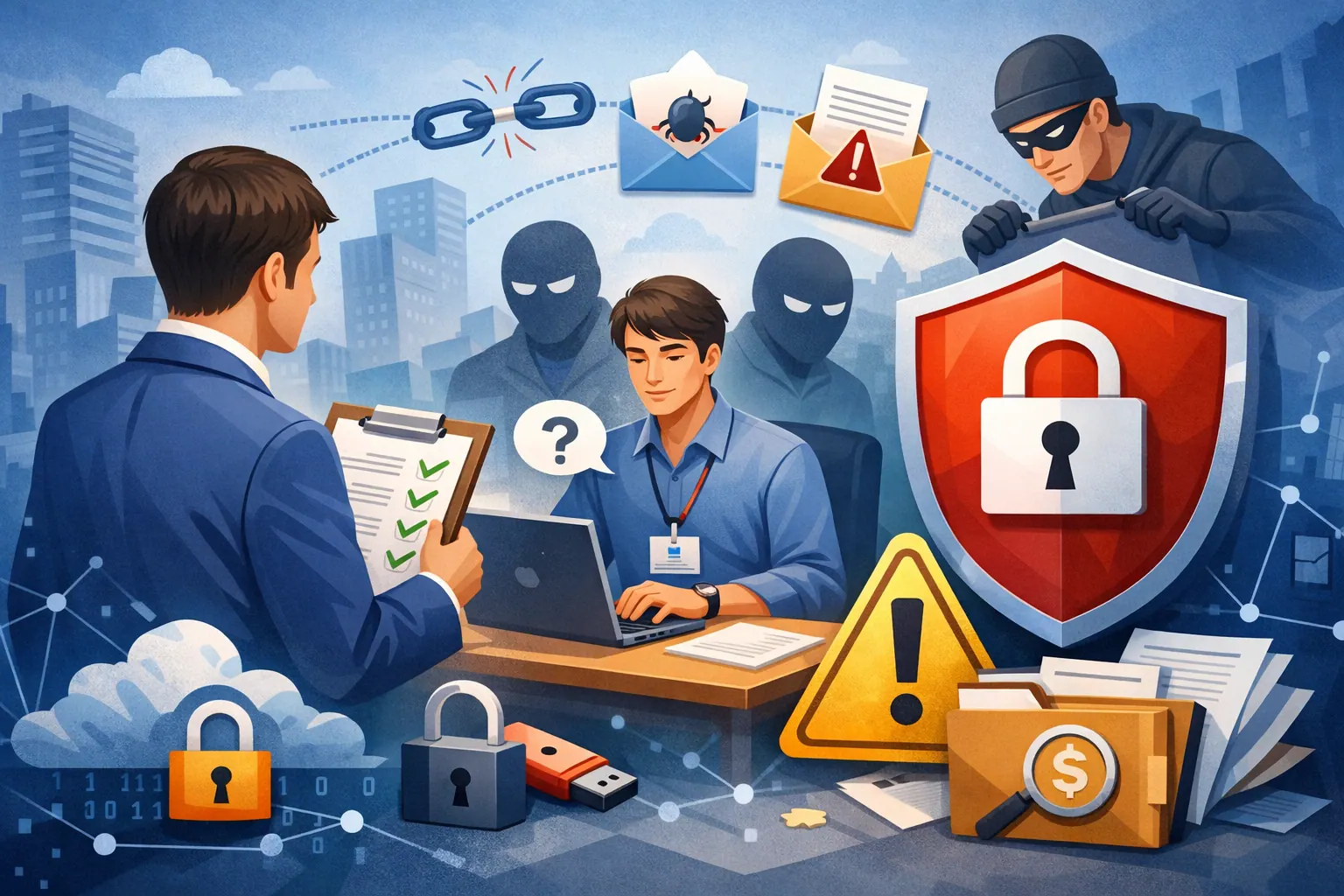 企业外包员工如何防止