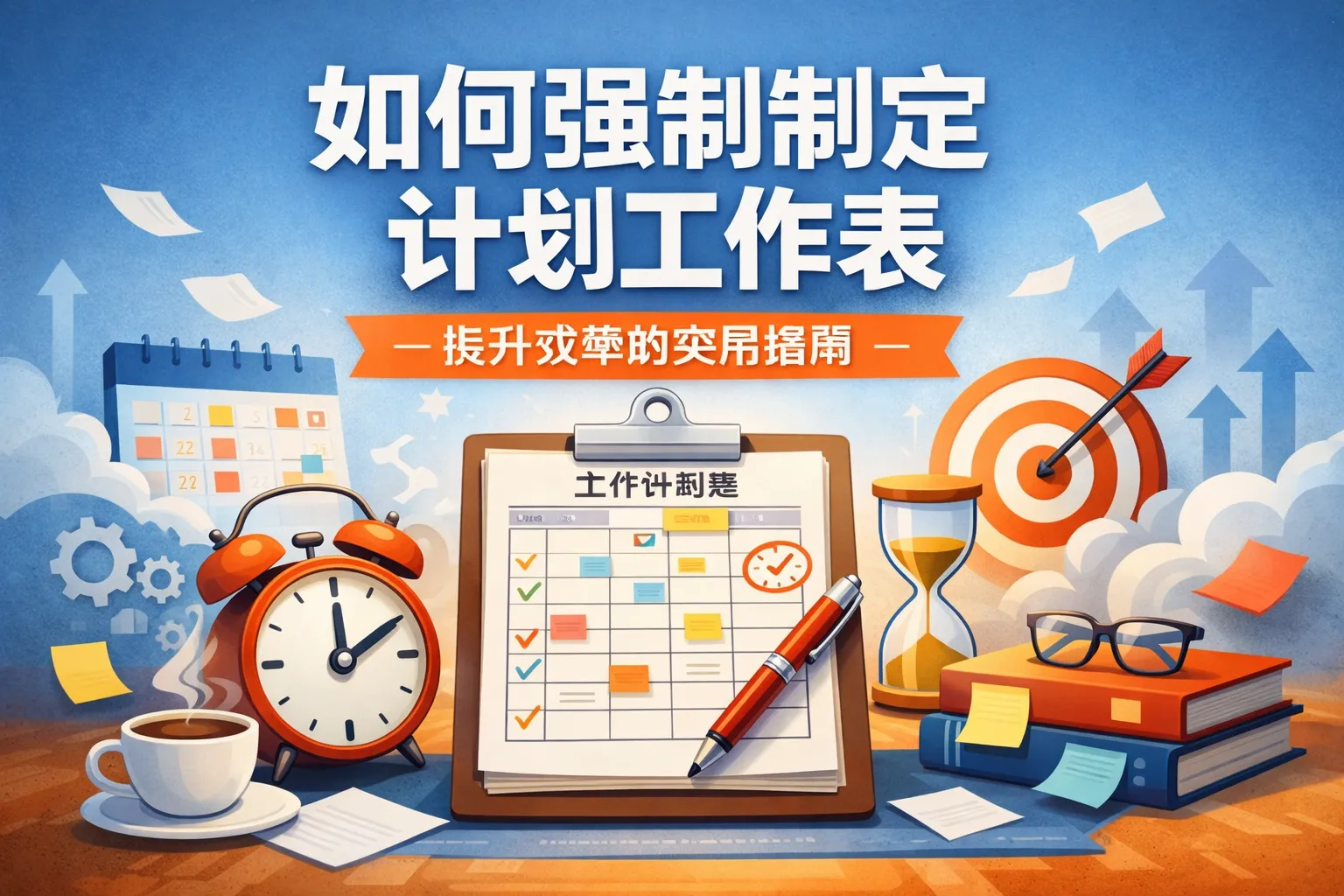 如何强制制定计划工作表