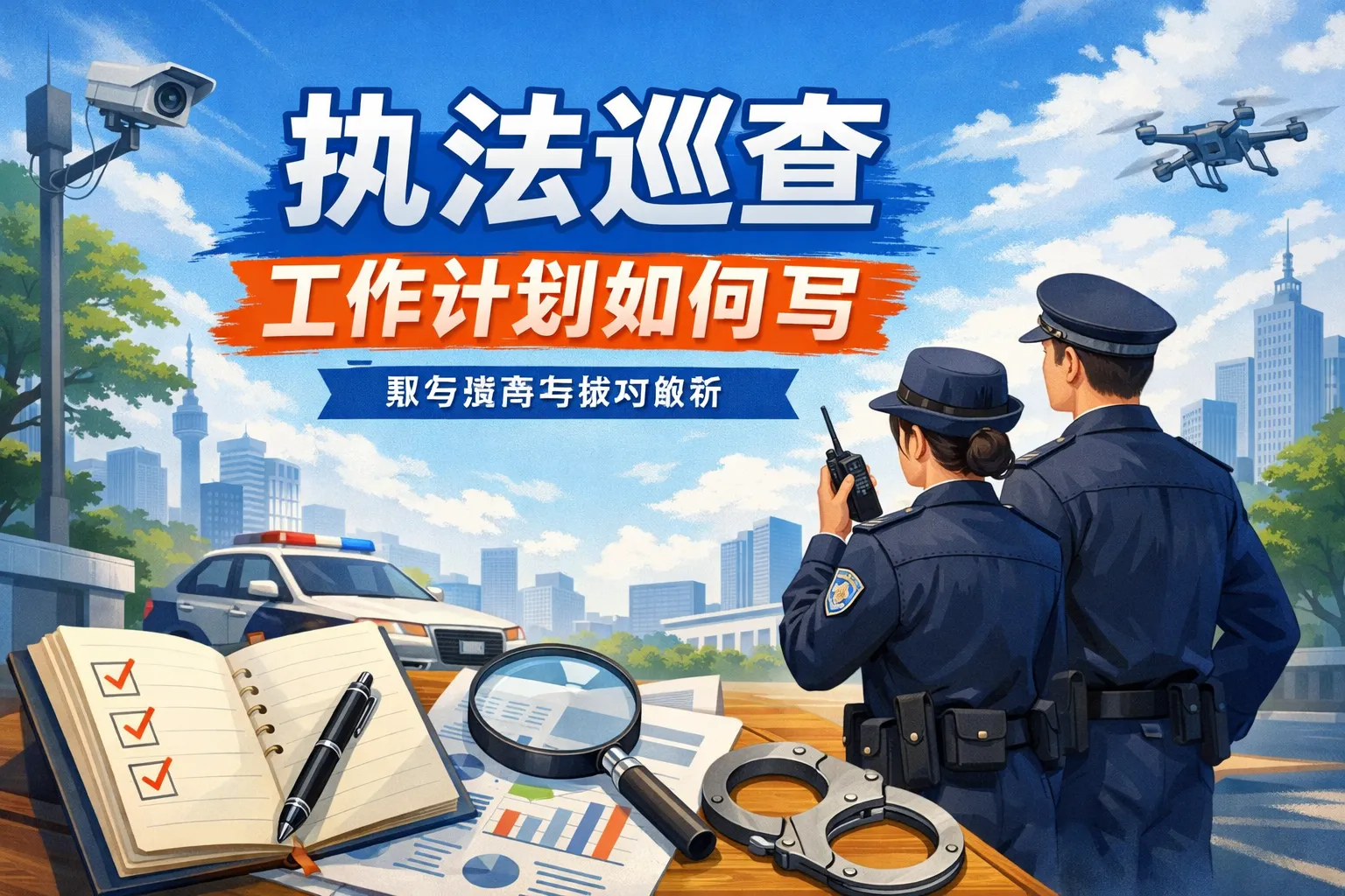 执法巡查工作计划如何写