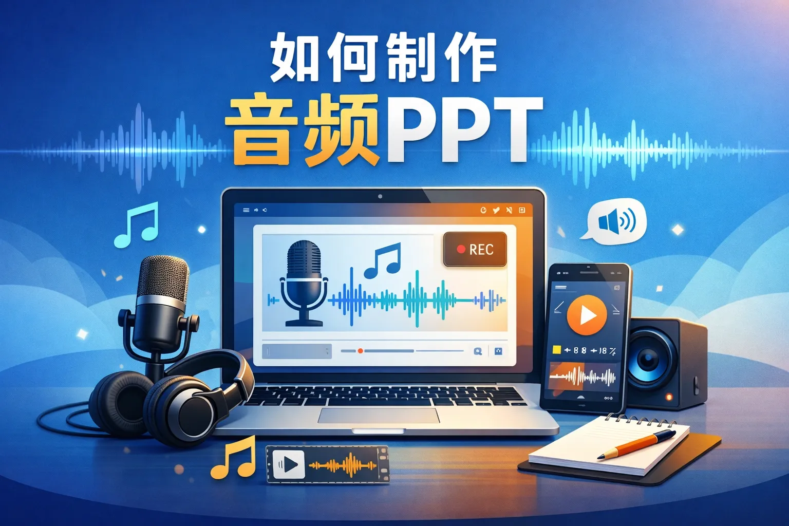 如何制作音频ppt