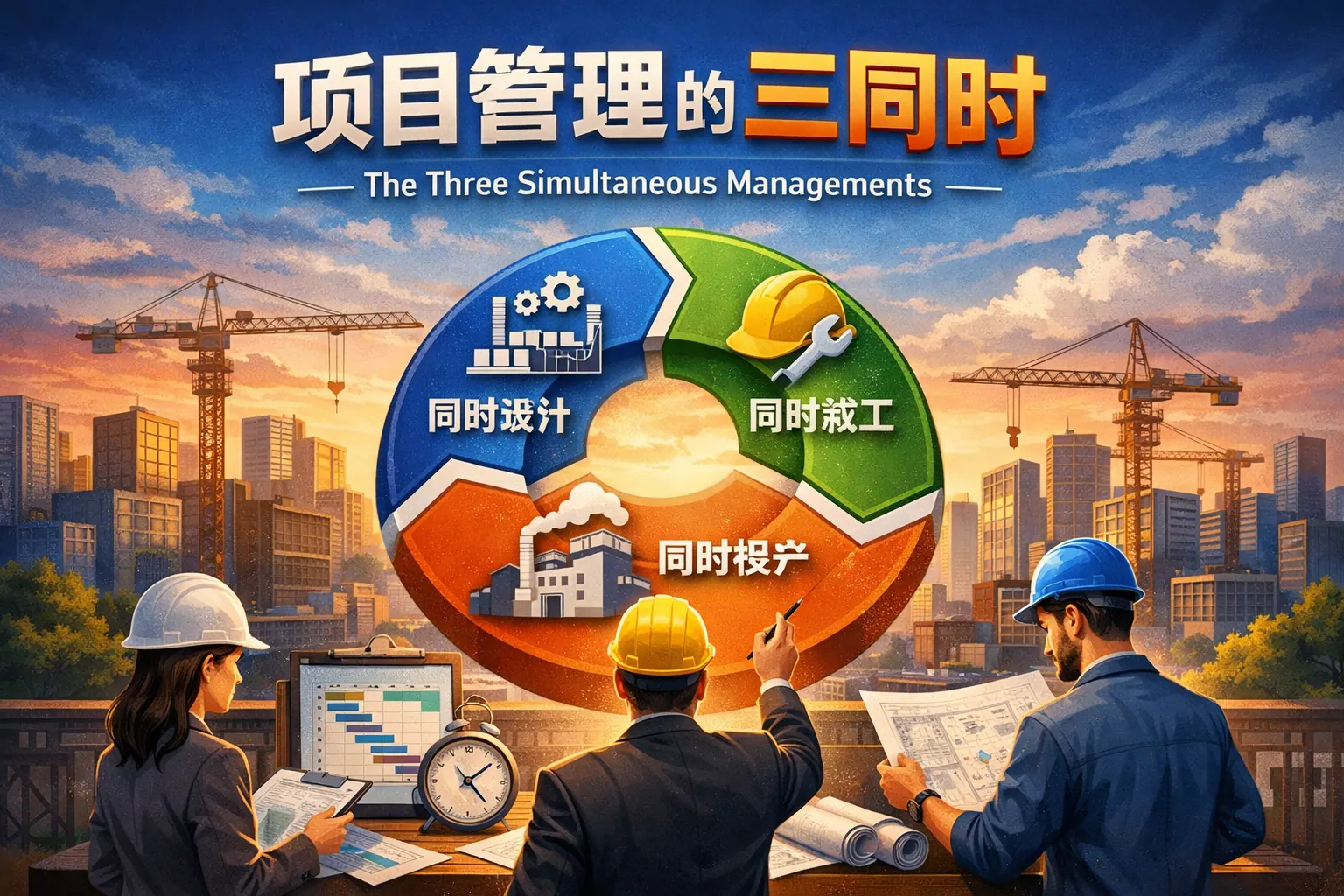 项目管理的三同时是