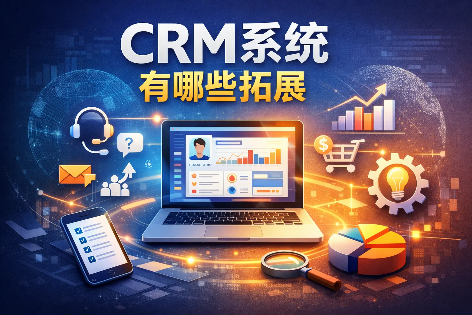 crm系统有哪些拓展
