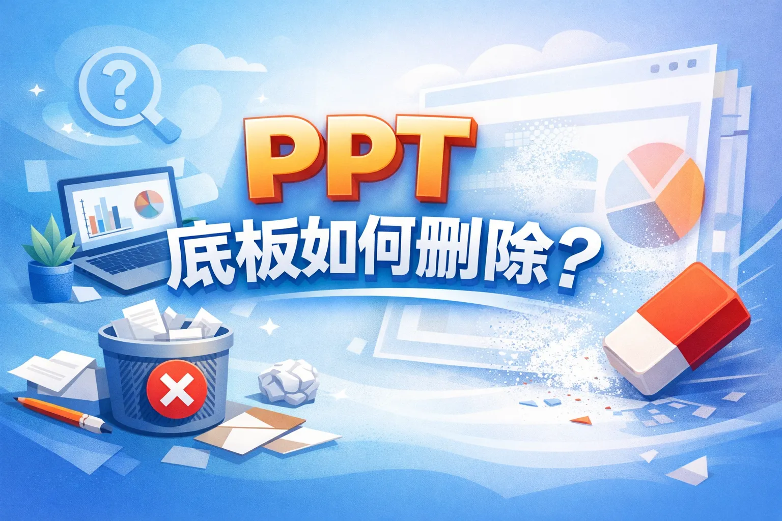 ppt底板如何删除