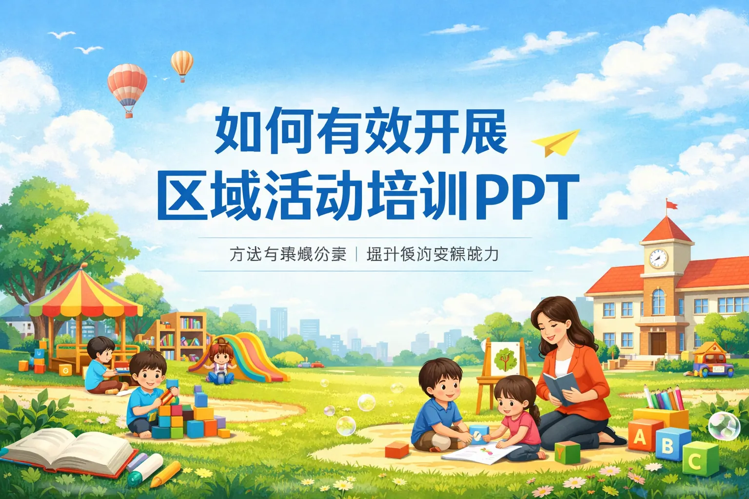 如何有效开展区域活动培训ppt