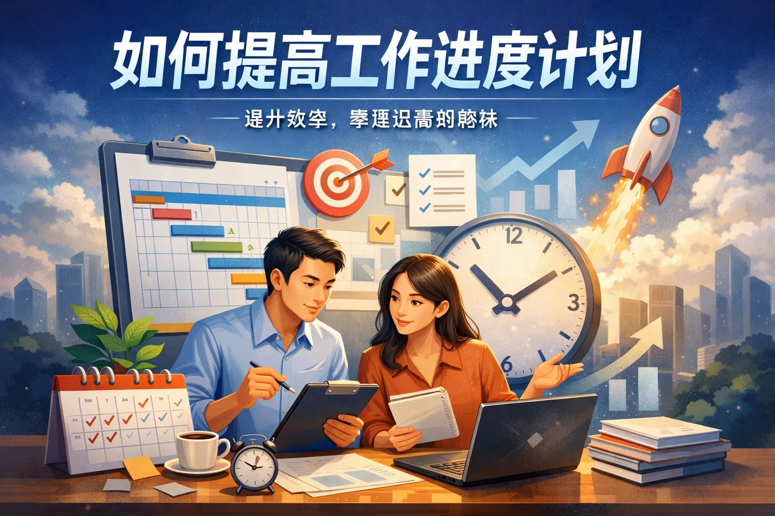 如何提高工作进度计划