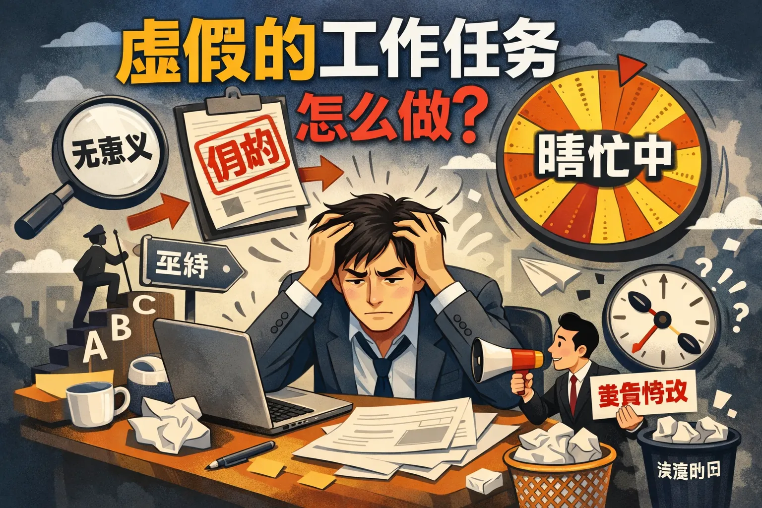 虚假的工作任务怎么做