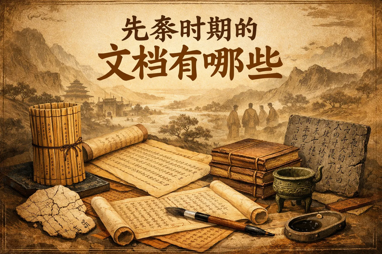 先秦时期的文档有哪些