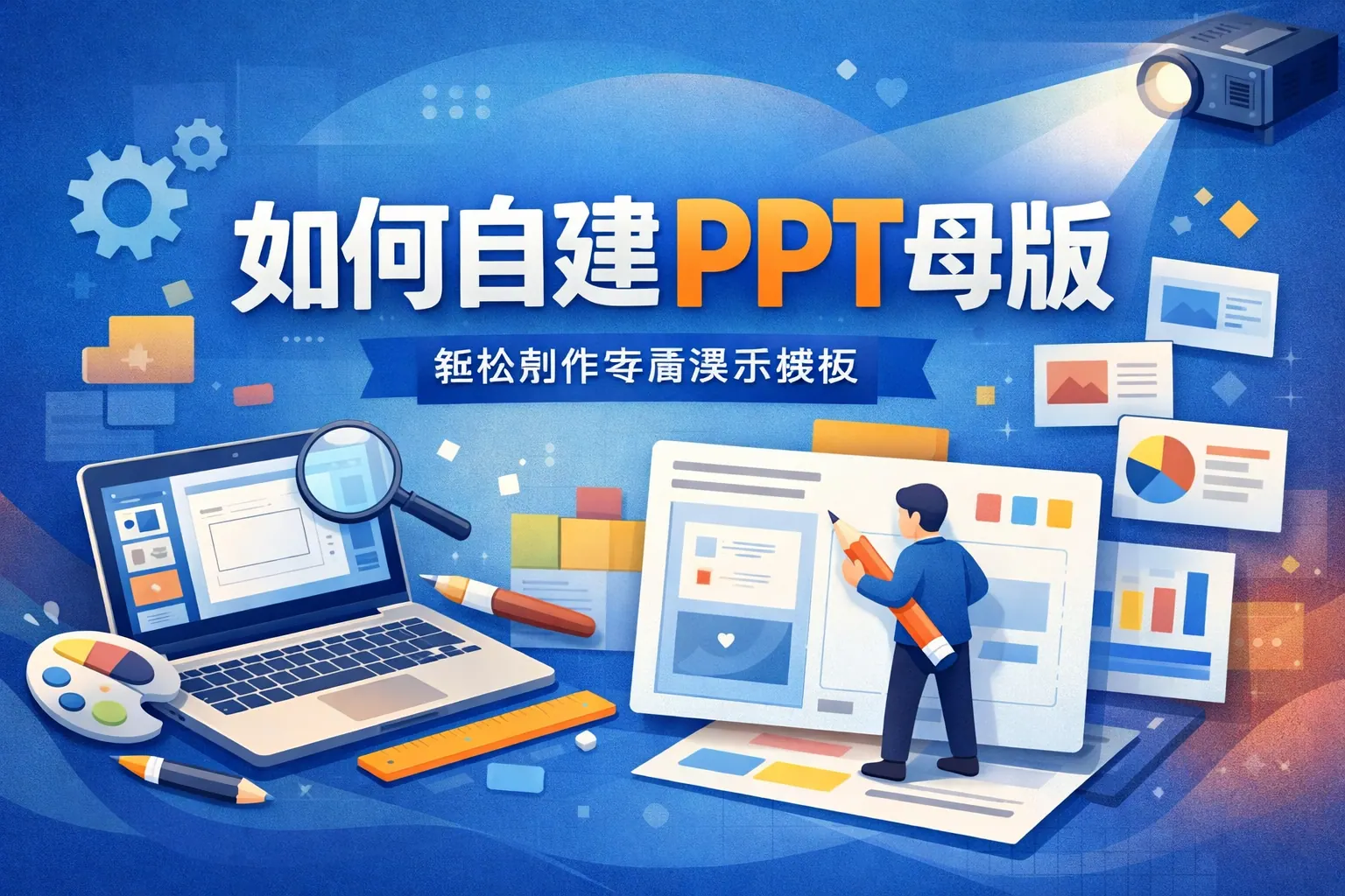 如何自建ppt母版