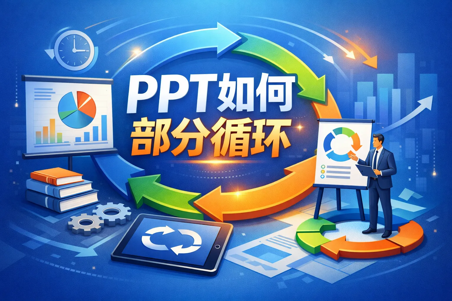 ppt如何部分循环