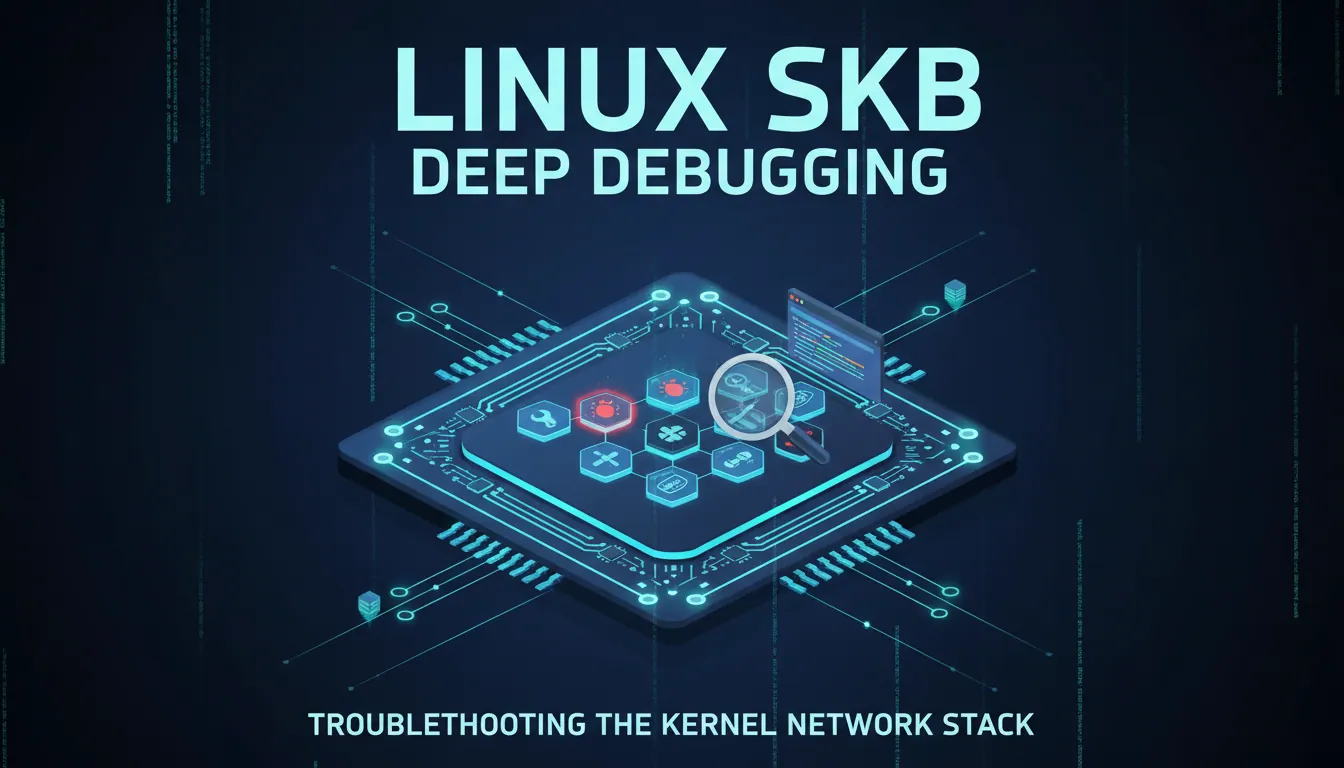 linux skb 如何调试