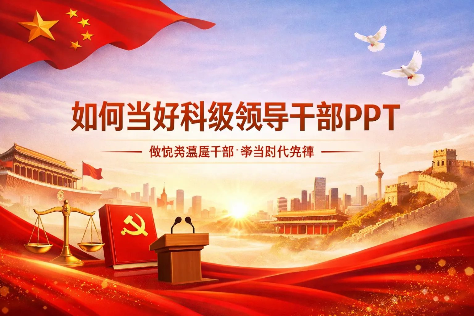 如何当好科级领导干部ppt